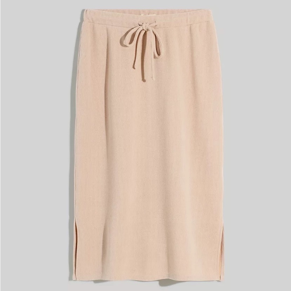 Madewell Drawstring Knit Skirt